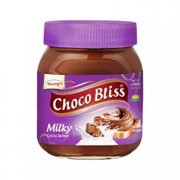 YOUNG`S CHOCO BLISS MILKY COCOA SPREAD 350G